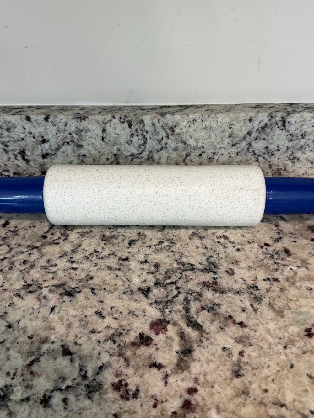 Vintage Tupperware Fill N' Chill - White with Blue Speckles